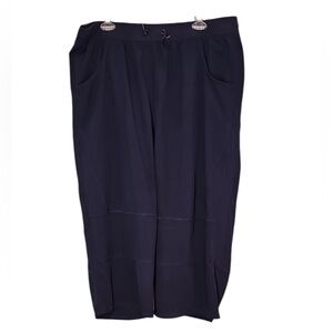 🍄 ACX Navy Capris Pants - 1X